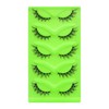 5 pairs Wispy Cat Eye Lashes Wispy False Eyelashes Natural
