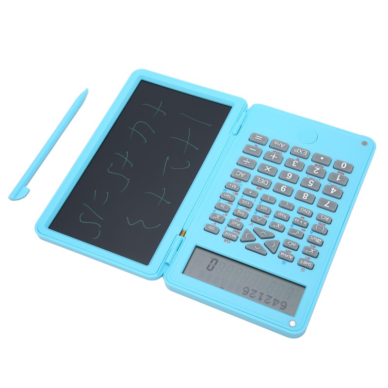 Calculator with Notepad Portable 10 Digits LCD Display Scientific Calculator