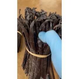 Slofoodgroup Ugandan Vanilla Beans, Planifolia, Gourmet Grade A Vanilla  from Uganda 15cm+ - 4 oz.