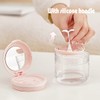 MURRI&MURRDI Retainer Mouth Guard Soak Container Box, Denture Bath Case