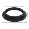 DBOO 4 Pcs Plastic Lamp Shade Reducer Ring Converter E27