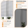 OSLIFE Persianas Enrollables para Ventana,140 x 180cm,Cortinas Blackout | Ajustables