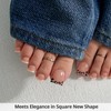 BTArtbox Press On Toenails - Lamp-Curable Real Square French Tip