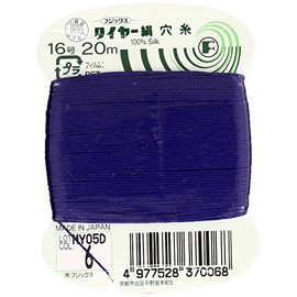 Fujix Tire [Silk Hole Thread] No. 16 (20 m) col.6