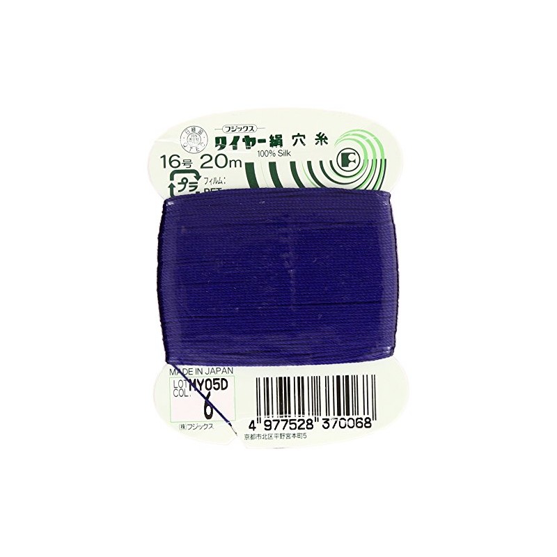 Fujix Tire [Silk Hole Thread] No. 16 (20 m) col.6