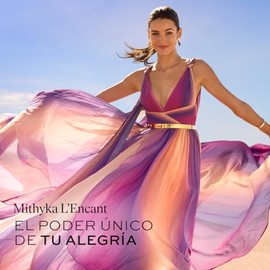 L'BEL - Mithyka L'Encant Crema Perfumada 130 ml, para Mujer, con Aroma Floral de Alta Concentración, Piel Suave, con Rosa Francesa y Pétalos de Jazmín, Crema Femenina, Aporta Alegría y Optimismo