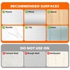 18 Pack Large Adhesive Wall Hooks for Hanging Heavy Duty