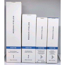 Rodan + and Fields Redefine Regimen New Formula 4 Piece Set Kit New Exp. 11/2026