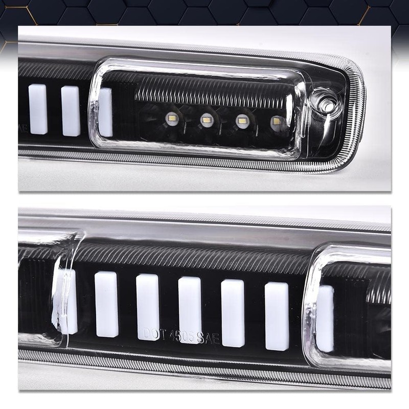 PIT66 LED 3rd Brake Light, Compatible With Chevy Silverado 99-07/Fit