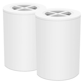 sieloonger Shower Filter Compatible with Afina Shower Head Filter System for Hard Water,Replacement Shower Filter for Shower Head,Pack of 2