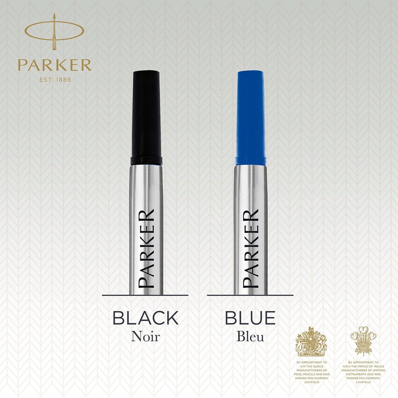 Parker Rollerball Pen Refill | Medium Point | Black QUINK