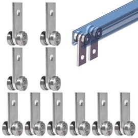 2 Wheel Trolley Assembly Rollers Two Bearing Trolley Assembly for 1-5/8" Wide and All 1-5/8" or Taller Strut Channel 10 pcs…