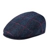 FEINION Gorro plano de lana de tweed Newsboy Ivy Gatsby
