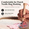 Oxford Punch Needle Regular Natural Wood 6mm - 1pc