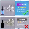 LET'S RESIN UV Resin,200g Low Viscosity Crystal Clear Ultraviolet Thin