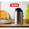 Thermos THV Thermos Flask - Matte Stainless Steel