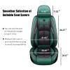Xiangta Hot Selling Luxury Green Leather Seat Covers Universal Full