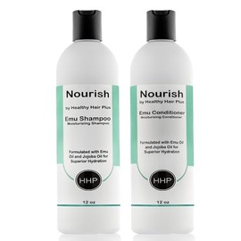 HHP Emu Shampoo & Conditioner That Reduces Dryness and Adds Moisture and Shine