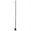 Black Portable Aluminum Alloy Folding Light Bracket Stand Outdoor Camping