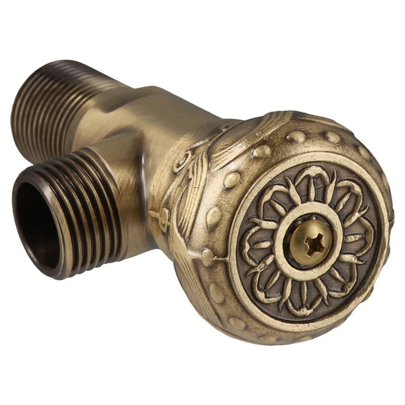 Upluckey Round Handle Color Gold Easy to Use European Style
