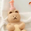 Foam Pump Bottle Cute Bear Shape Large Capacity Foaming Soap