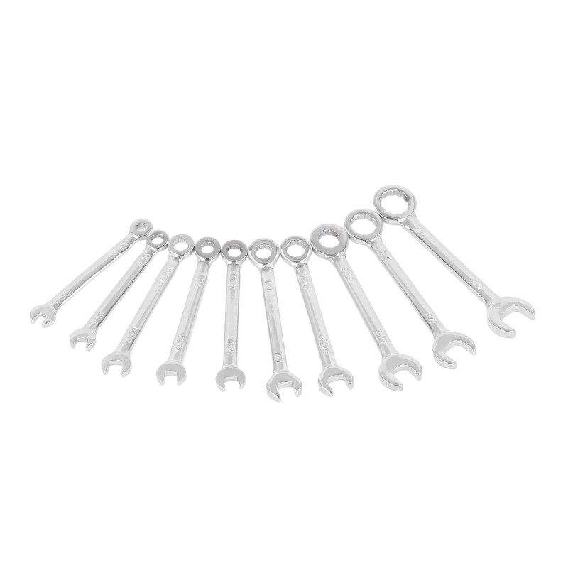 10PCS Wrench Set Chrome Vanadium Steel Flexible Mini Combination Wrench