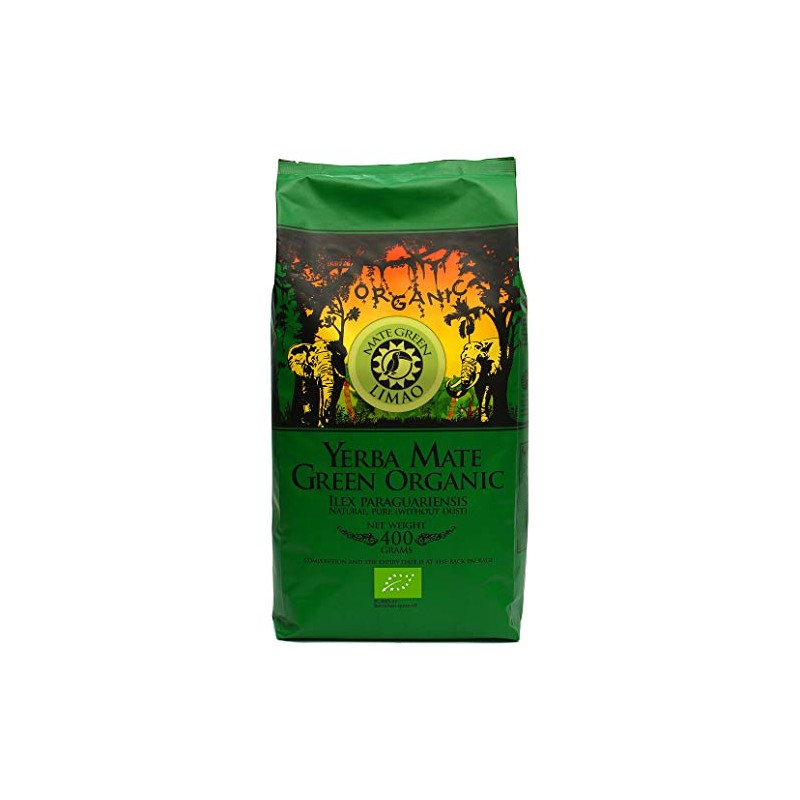 Mate Green Yerba Organic Limao | Strong Lemon Flavor and