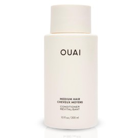 OUAI Medium Conditioner - Hydrating Hair Conditioner with Coconut Oil, Babass...
