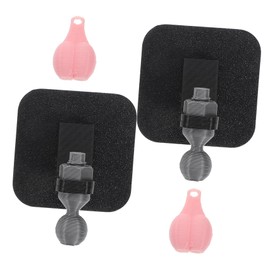 Ciieeo 2Pcs Mini Trailer Hitch Ball Cover Humorous Tow Hook Cap for Truck Accessories Easy Installation Replacement Versatile for Various Towing Needs Unique Design with Mini Nuts