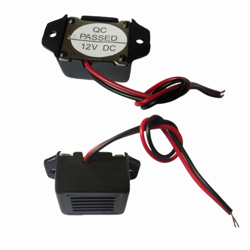 GDQLCNXB Mini Buzzers with Leads - 12V 400Hz Morse Code