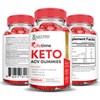 Justified Laboratories (3 Pack) Lifetime Keto ACV Gummies Advanced Formula