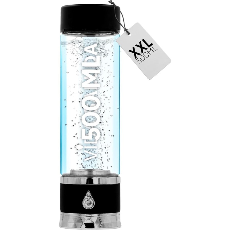 VIDA SALUDA Premium Hydrogen Water Bottle – Portable Hydrogen Water