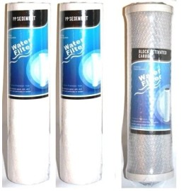 Spring Oasis 2 Stage Water Filtering System Refill Cartridges Kit (BAC Option)