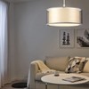 Frideko 2 Tier Light Shade Ceiling - Modern Grey Lampshade