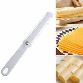 RANASONS Stainless Steel Double Wire Thick and Thin Cheese Slicer Cutter Slices Butter Cheese Peeler Tool