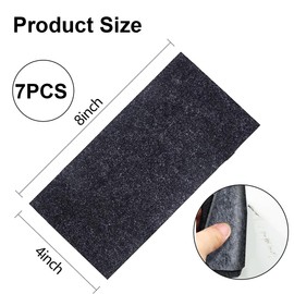 Ruayia Nano Sparkle Tuch 7 Stück, Nanosparkle Tuch Auto Kratzer original Magic Nano Sparkle Entfernen Reparatur Auto Scratch leichten Remover Kratzfarben - 7 Stück