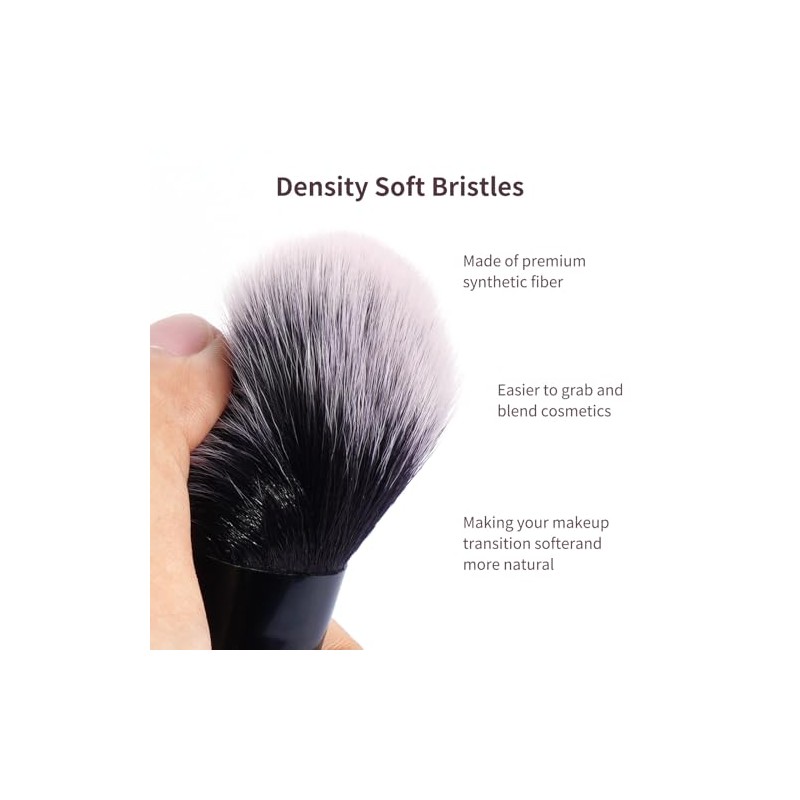 MAANGE 18Pcs Brochas de Maquillaje con Estuche Kit Alta Calidad