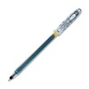 2 PENS: Pilot Neo-Gel Stick Roller Ball Pen, Fine Point, Black Barrel, Black Ink (14001)