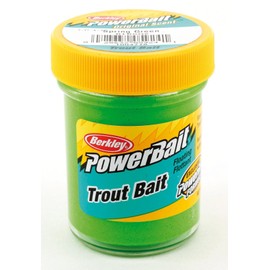Berkley PowerBait Trout Bait,Chartreuse,13/4 oz, One Size,Marshmallow White