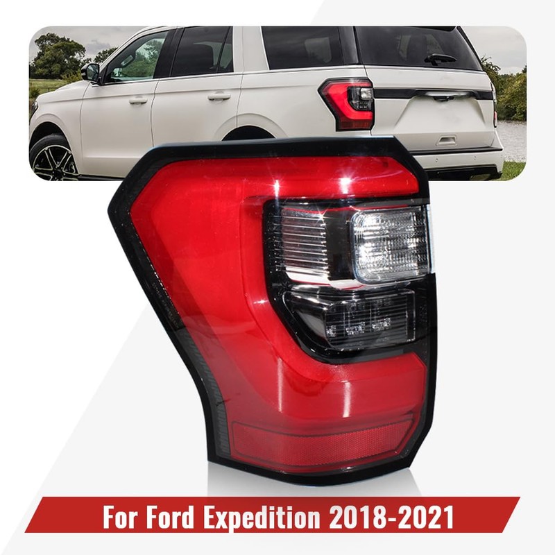 CHELANGHU LED Tail Light Lamp Assembly Fit for Ford Expedition