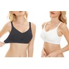 Lemef Women's Nursing Bra Without Underwire Pregnancy Sleep Bra Bustier