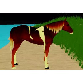 Wild Horse Islands - Roblox -Autumn 24 Limited Autumn Glow Paint Horse