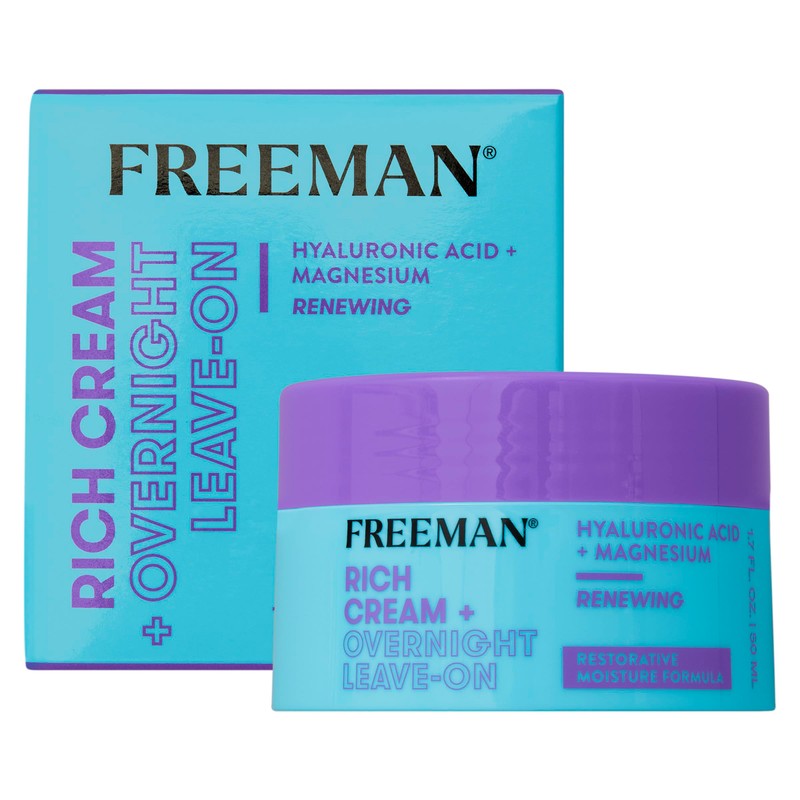 Feeling Beautiful Freeman Rich Cream and Overnight Leave On, 50