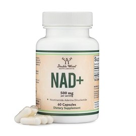 Double Wood Supplements Double Wood NAD+ 500mg 60 capsulas