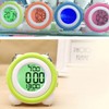 GRIRIW 1pc Double Mute Alarm Clock for Simple Stereo Design