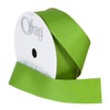 Offray Grosgrain Craft Ribbon, 7/8-Inch x 18-Feet, Apple Green