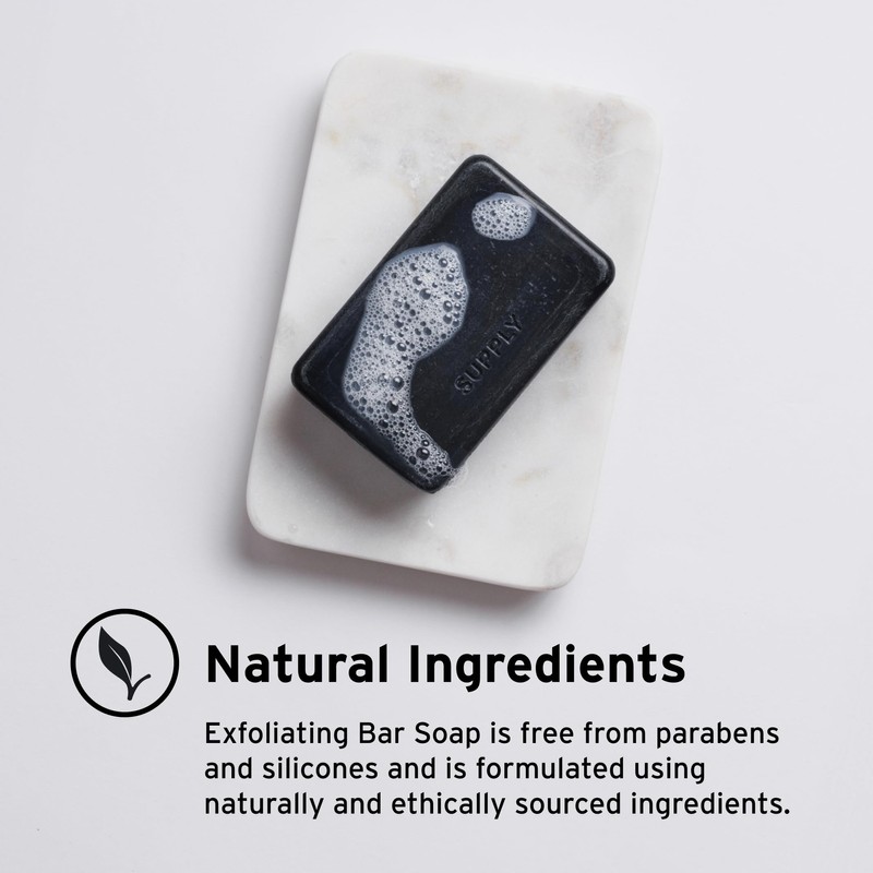 Supply Exfoliating Bar Soap for Men – Mens Bar Soap