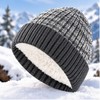 Unisex Winter Knit Beanie for Men & Women – Warm
