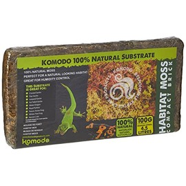 Komodo Habitat Moss Compact Brick, May Vary