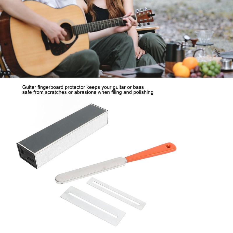 Guitar Fret Crowning Luthier File Kit Fret Leveling Sanding Leveler